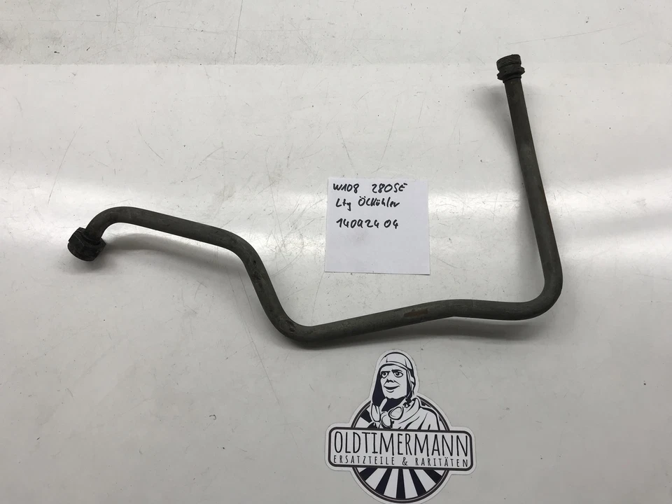 Tubo tubo olio radiatore olio Mercedes W108 250 280 SE - Immagine 1 di 1