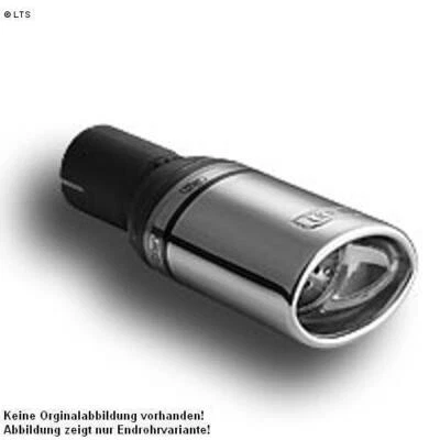 Scarico sportivo Ulter silenziatore Daewoo Matiz 0,8 l 1 x 95 x 65 mm arrotolato - Immagine 1 di 2