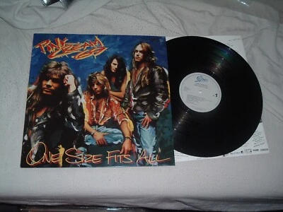 PINK CREAM 69 One Size Fits All '91 ORIG EU 1st press LP NMint pre-HELLOWEEN - Image 1 of 3
