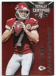 2014 TOTALLY CERTIFIED PLATINUM RED PARALLEL #179 Aaron Murray #59/100 - Bild 1 von 1
