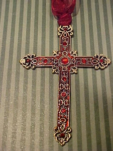 CRUZ ~ RUBÍ ~ ADORNO CON JOYAS 115 cada uno - Imagen 1 de 1