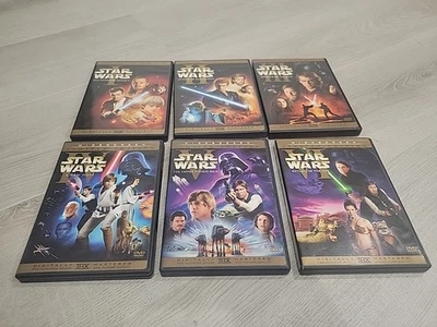 Star Wars Limited Edition Original Theatrical Trilogy Prequel 12 DVD SET  Oop - Image 1 of 4