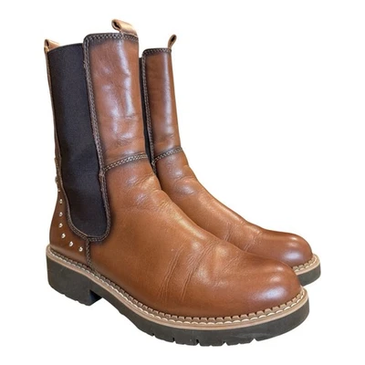 Pikolinos Mujer Vicar WOV-8520 Bota Cuero Tachonado Panel Lateral Calcetín 36 EE. UU. 5.5 Foto 1 de 4