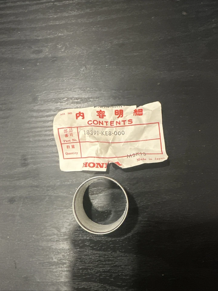 NEW NOS OEM HONDA VF500 EXHAUST PIPE GASKET 18391-KE8-000 VF 500 INTERCEPTOR - Изображение 1 из 1