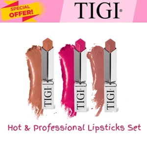 TIGI Diamond Everyday Wear 3 Smoky Bold Lipsticks Combo  – 0.14oz Each - Picture 1 of 5