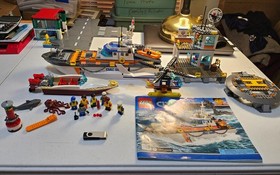 LEGO City 60167 Coast Guard Head Quarters 100% Complete W/Instructions; No Box