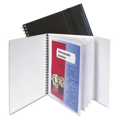 C-line Products 8-pocket Portfolio With Security Flap, 1 Notebook - Letter - - Image 1 of 4