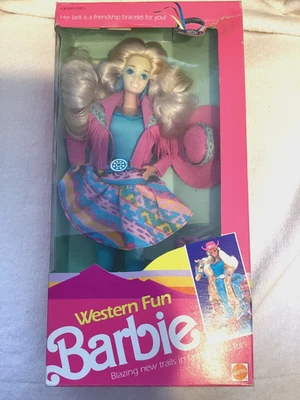 Western Fun Barbie 1989 - 9932 - caja original sin abrir - pulsera amistad #2 Foto 1 de 4