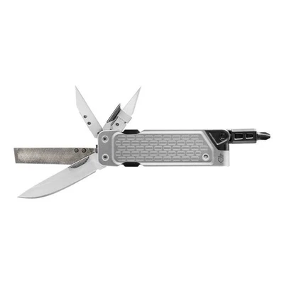 Gerber LOCKDOWN DRIVE Tool silver, 7 Funktionen, Liner-Lock, Alu-Griff / 199410 - Bild 1 von 3
