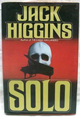 1980 "Solo" by Jack Higgins Hardcover with Jacket in Excellent Condition, 2nd Foto 1 de 2
