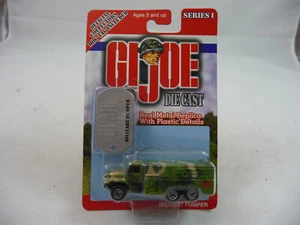 GI JOE Series 1 Military Pumper wth Dog Tag NEW - Picture 1 of 4