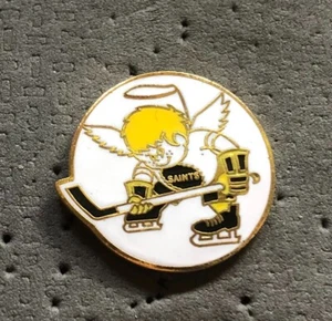 Minnesota Fighting Saints Logo WHA Hockey Pin - Imagen 1 de 1