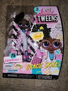 LOL Surprise OMG Tweens Series 2 Gracie Skates Fashion Doll w/15 Surprises Gift - Picture 1 of 6
