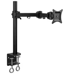 Mount-It! MI-751 Supporto da Scrivania per Monitor PC a Braccio Singolo Articolato, Pannelli 13"-27" - Foto 1 di 12