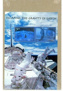 ESCAPING the GRAVITY of EARTH MNH Souvenir Sheet Scott's 3411 FACTORY SEALED! - Picture 1 of 3