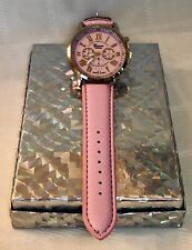 ***Stunning*** Women’s Pink Genova Platinum Watch