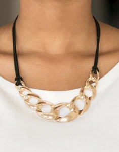 Collier Paparazzi - Naturellement Nautique - Doré - Photo 1/8