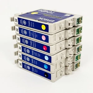 T0481-T0486 Ink Cartridge for Epson Stylus Photo RX620 RX600 RX500 R340 R320 6pK - Picture 1 of 2