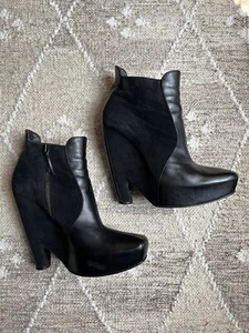 Balenciaga by Nicolas Ghesquiere Black Harness Ankle Boots 38.5 - Picture 1 of 16