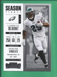 *2017 Contenders Season Tickett LeGARRETTE BLOUNT no.84 eagles  - Picture 1 of 1