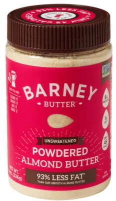 Mantequilla de almendras en polvo sin azúcar Barney Butter, 8 oz Foto 1 de 4