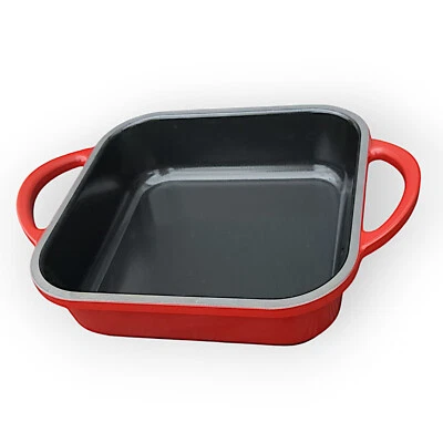 Nordic Ware 9" Square Red Baker Cast Aluminum 9x9x2.63 - Image 1 of 4