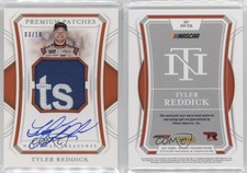 2021 Panini National Treasures Premium Holo Silver /10 Tyler Reddick Patch Auto