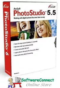 ArcSoft PhotoStudio V5.5 para Windows 10 y 11 Nuevo y Sellado Genuino GARANTÍA - Imagen 1 de 1