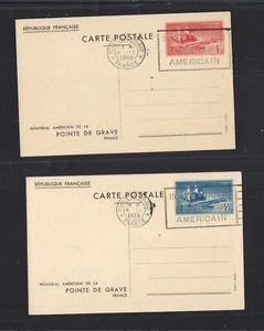 FRANCE-POST CARDS-1938-AMERICAN MONUMENT-SPECIAL EDITION-USED-F-VF-#101 - Picture 1 of 2