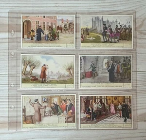Antike Bilder Karten Liebig Fleisch Extract Serie Mercator Belg 6 Stück Sammlung - Bild 1 von 5
