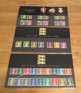 Royal Mail Endgültige Briefmarken Regional + 2 x RM Endgültige - Bild 1 von 2