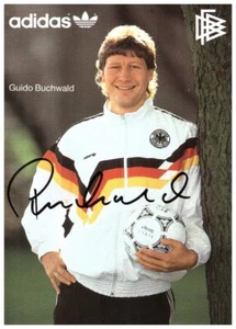 Guido Buchwald Nationalspieler (1.WM 1990) Autogrammkarte (03.25) - Bild 1 von 1