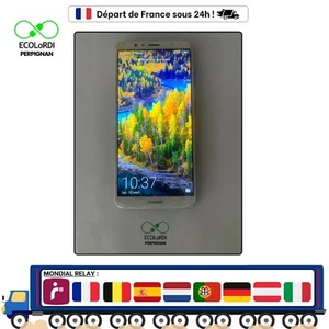 📱 HUAWEI Y6 2018 LCD 5,7" DUAL SIM - Smartphone Android BLANC écran fissuré 📱 - Photo 1/7