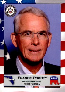 2020 United States Congress 206 Francis Rooney Muskogee Oklahoma Georgetown Card