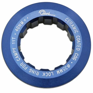 OMNI Racer Worlds Lightest Cassette Lockring Campagnolo Record Others 11t BLUE - Picture 1 of 4