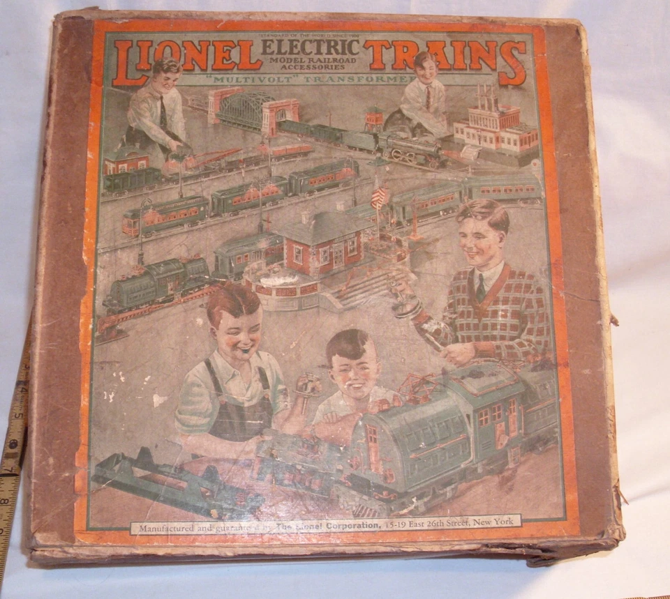 LIONEL SET NO. 131 WITH STEAM LOCOMOTIVE ENGINE & TENDER 1930s - Image 1 of 4