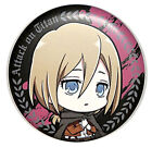 Attack on Titan Pin Can Button Badge Chara Collection Type 12 Krista Lenz Movic