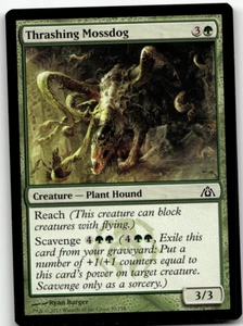 MTG Thrashing Mossdog Dragon's Maze 50/156 Regular Common - Bild 1 von 1