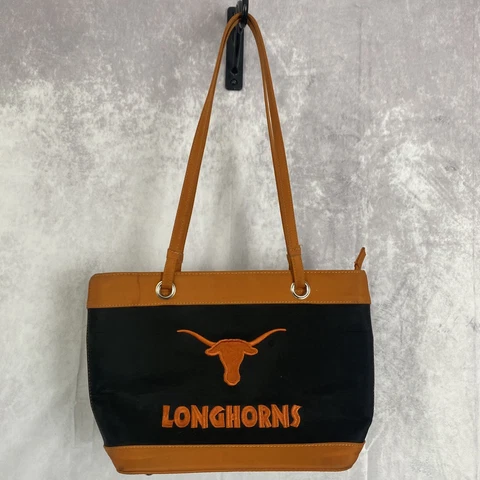 TEXAS LONGHORNS Women's Orange/Black Embroidered Purse Cover