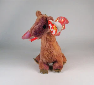 Ty Beanie Baby Scorch the Dragon DOB 7-31-98 - Picture 1 of 2