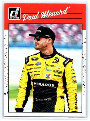 2023 Panini Donruss Racing Retro 1990 Base #198 Paul Menard  - Image 1 of 4