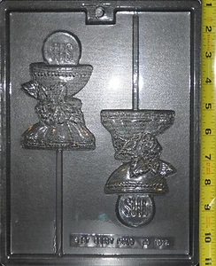 KELCH GASTGEBER TRAUBEN LUTSCHER SCHOKOLADE BONBONFORM ZUM SELBERMACHEN KOMMUNION PARTY GESCHENKE  - Bild 1 von 1