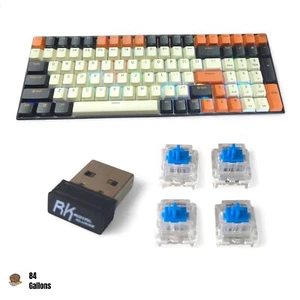 ROYAL KLUDGE RK100 Wireless Mechanical Keyboard - Blue Switch + 3 in 1 Connect - Bild 1 von 15