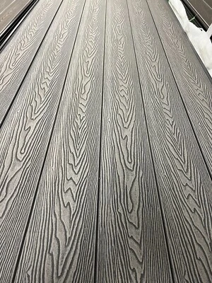 Composite WPC Cladding Boards Light Grey 4m -Fast Delivery -BULK DEALS AVAILABLE - Image 1 of 4