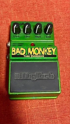 DigiTech Bad Monkey Tube Overdrive Guitar Effects Pedal Musical Instruments - Image 1 of 4