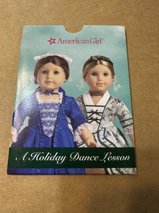 Tarjeta coleccionable American Girl Doll A Holiday Dance Lesson serie retirada 2005 - Imagen 1 de 4