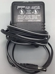 AC-AC Adapter 120V-9V 100mA Tested - Zdjęcie 1 z 2