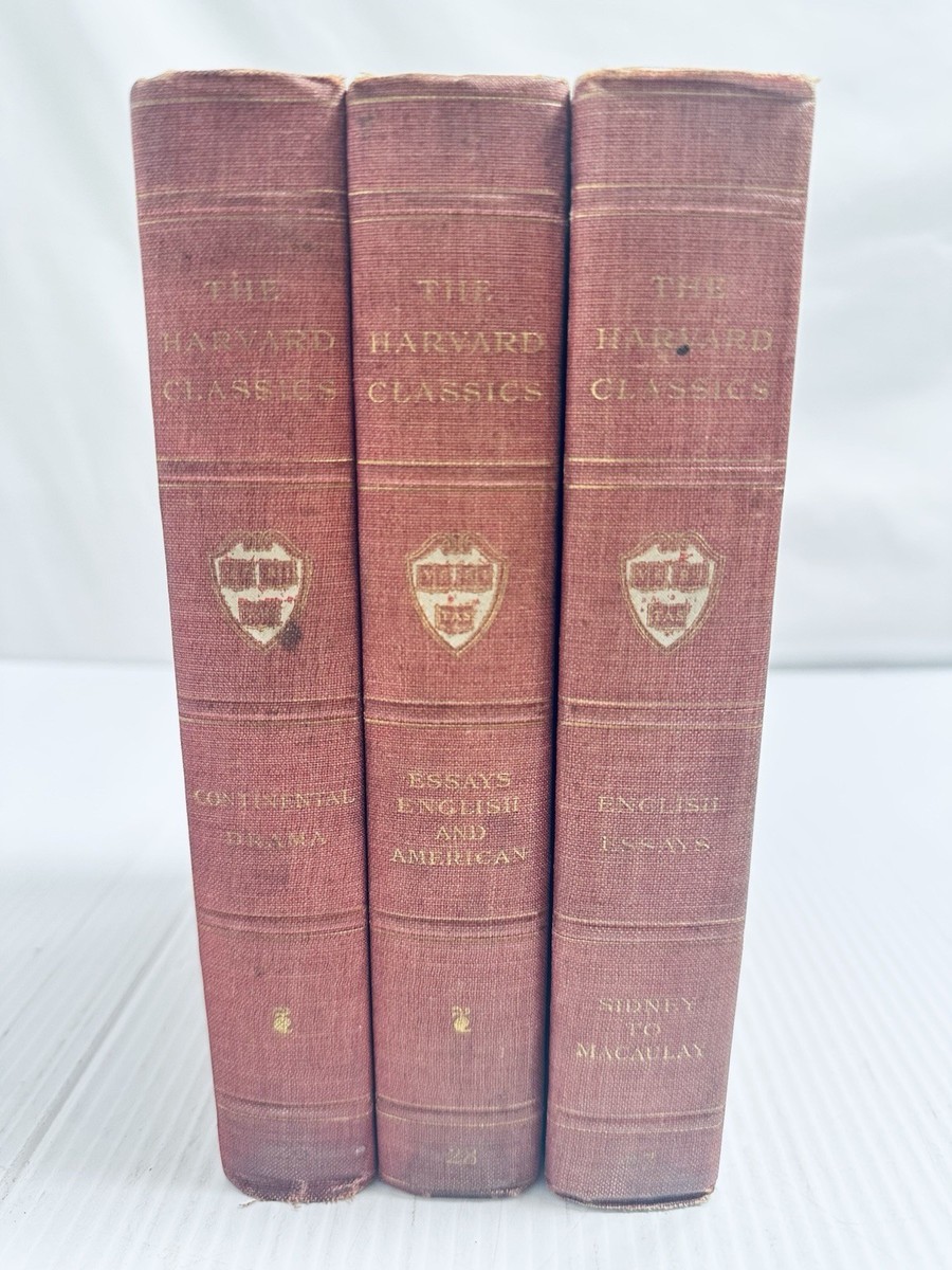 Harvard Classics Set Antiquarian & Collectible Books for