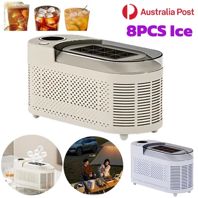 Mini Electric Ice Cube Maker Portable Automatic Block Home Car Carrying Camping - Image 1 of 4
