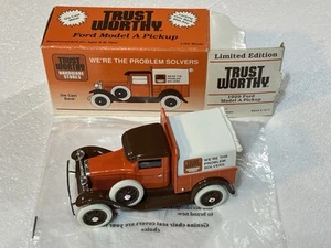 New 1992 Liberty Classics Trustworthy Ford Model A Pickup Die Cast Bank - Picture 1 of 6